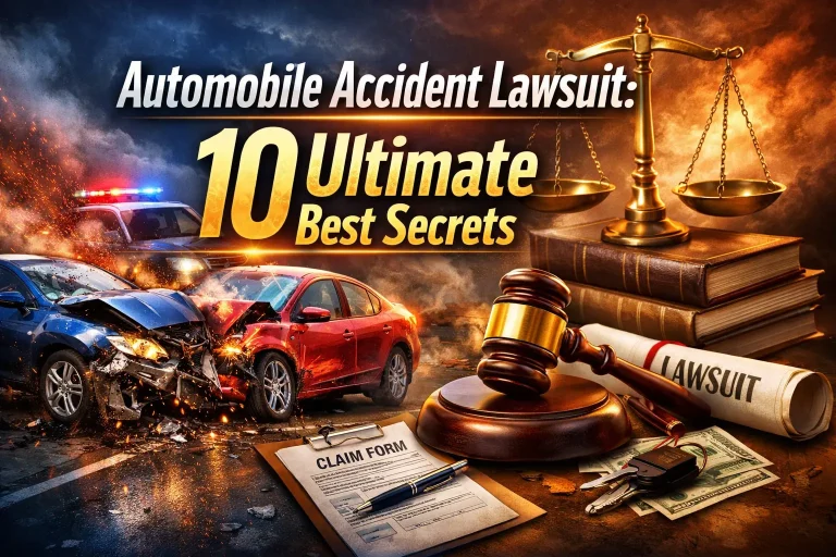 Automobile Accident Lawsuit: 10 Ultimate Best Secrets