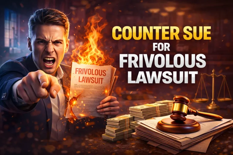 Counter Sue for Frivolous Lawsuit: 7 Proven Essential Facts