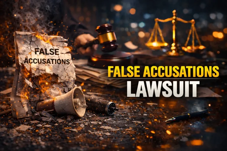 False Accusations Lawsuit: 9 Proven Steps to Avoid Costly Mistakes