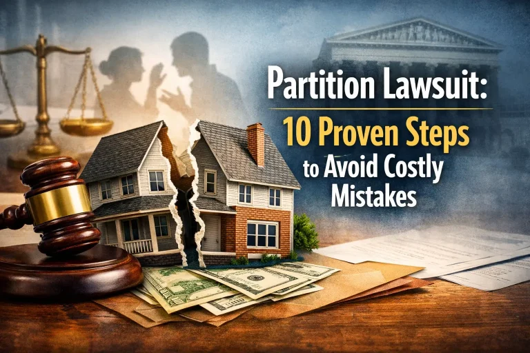 Partition Lawsuit: 10 Proven Steps to Avoid Costly Mistakes