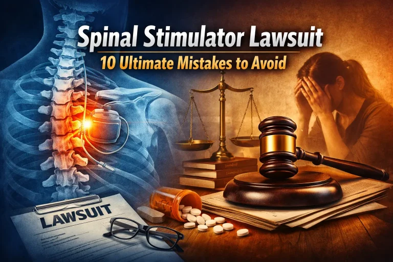 Spinal Stimulator Lawsuit: 10 Ultimate Mistakes to Avoid