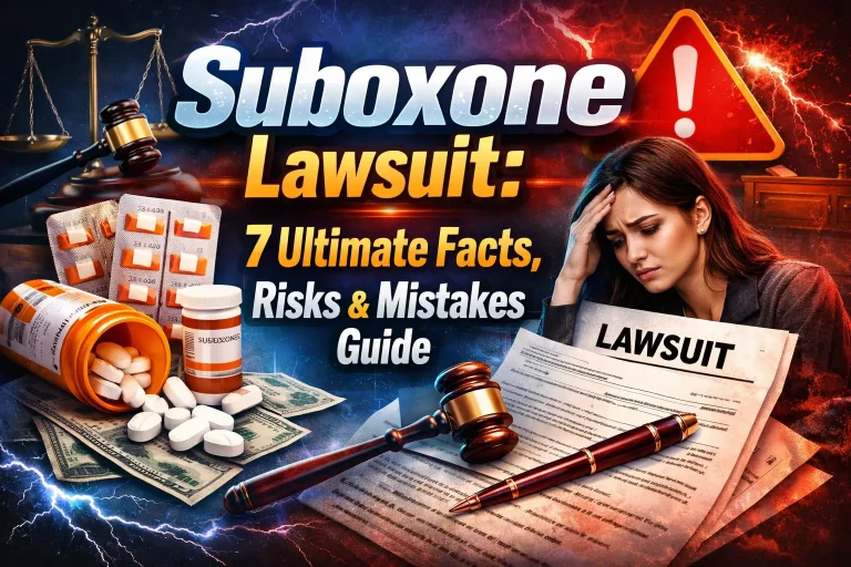 Suboxone Lawsuit: 7 Ultimate Facts, Risks & Mistakes Guide