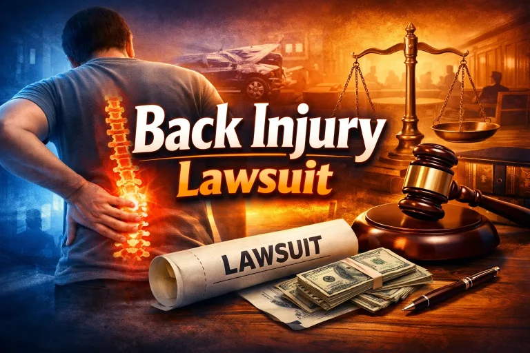 back injury lawsuit