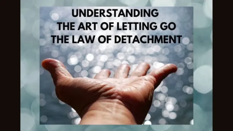 law of detachment meaning